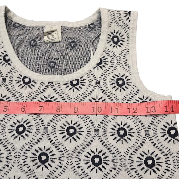 Joie Sleeveless Print Tank Vest XS - Picture 3 of 5